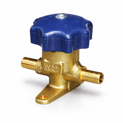 Vanne de service à membrane et volant de manœuvre