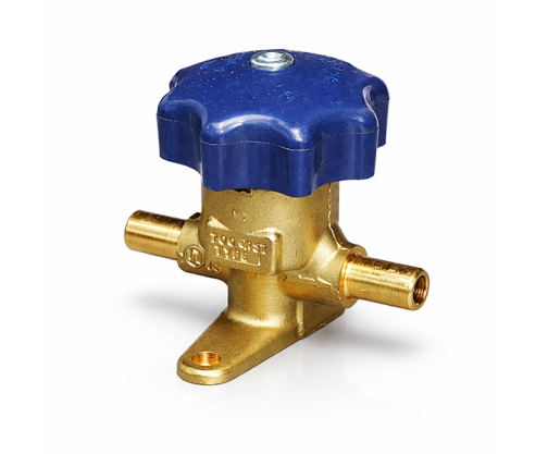 Vanne de service à membrane et volant de manœuvre